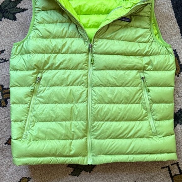 Green Patagonia Down Sweater Vest Size M, 9/10 condition - Picture 4 of 15